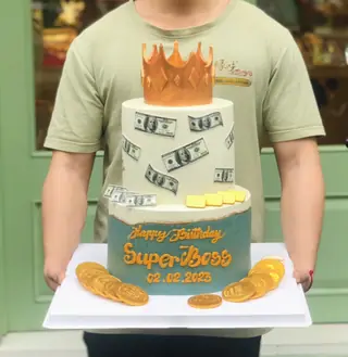 Bánh Kem Bơ Pháp Sinh Nhật – Super Boss – BKB244 – ảnh 1