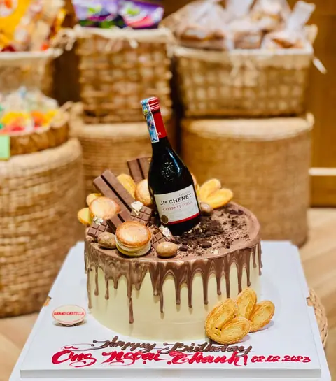 Hình bánh kem bơ Pháp Grand Castella 133