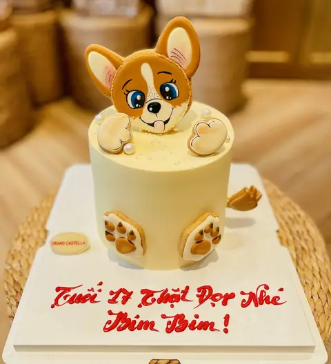 Hình bánh kem bơ Pháp Grand Castella 97