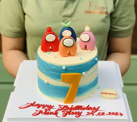 Hình bánh kem bơ Pháp Grand Castella 98