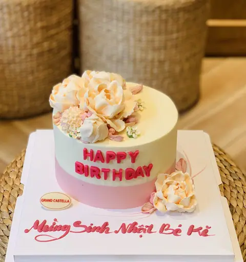 Hình bánh kem bơ Pháp Grand Castella 104