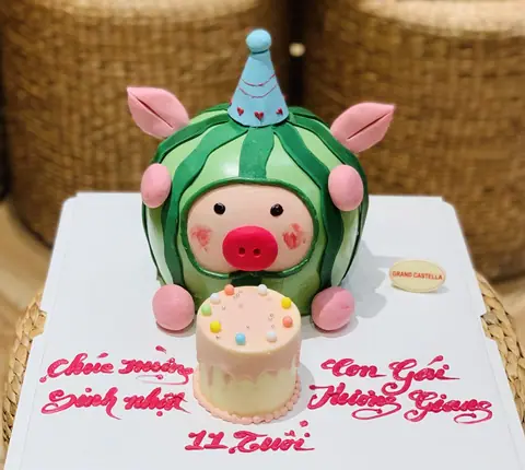 Hình bánh kem bơ Pháp Grand Castella 112
