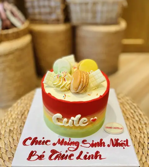 Hình bánh kem bơ Pháp Grand Castella 119