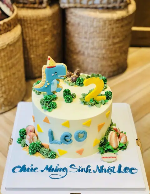 Hình bánh kem bơ Pháp Grand Castella 120