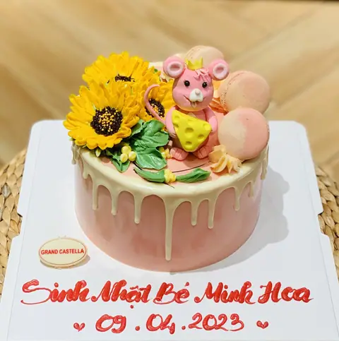 Hình bánh kem bơ Pháp Grand Castella 88