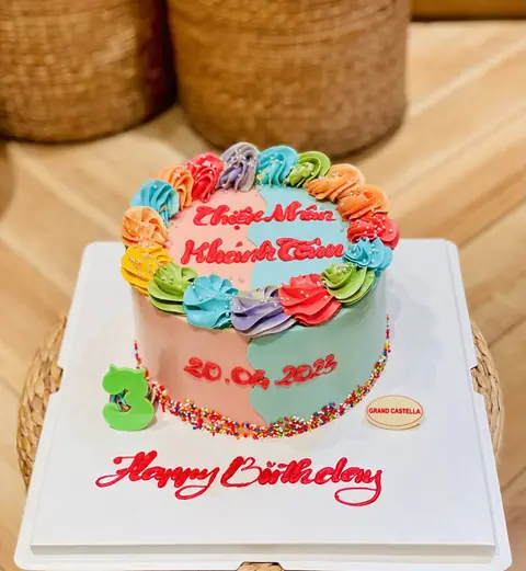Hình bánh kem bơ Pháp Grand Castella 82