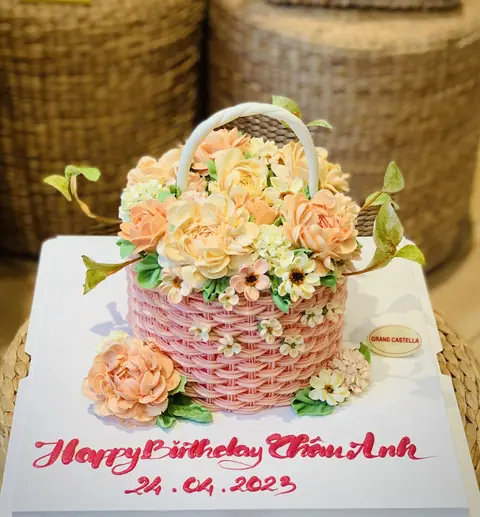 Hình bánh kem bơ Pháp Grand Castella 38