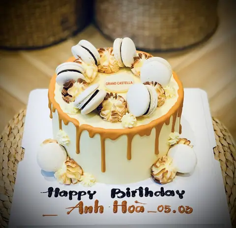 Hình bánh kem bơ Pháp Grand Castella 68