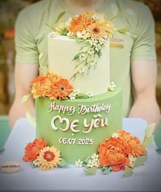 Bánh Kem Bơ Pháp – Chúc Mừng Sinh Nhật Mẹ Yêu – BKB245 – ảnh 1