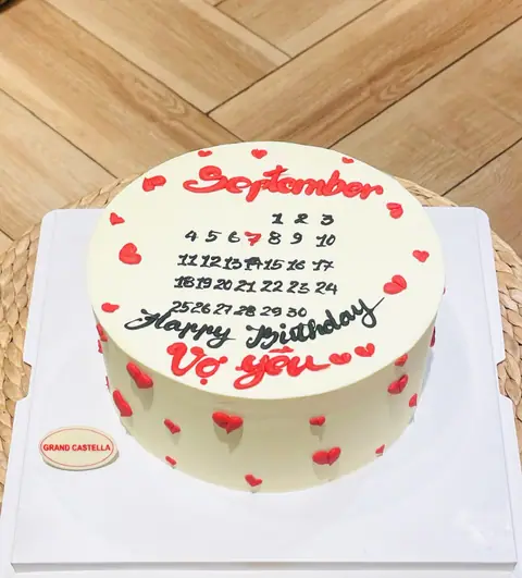 Hình bánh kem bơ Pháp Grand Castella 45